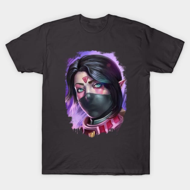 Templar Assassin T-Shirt by FeeX